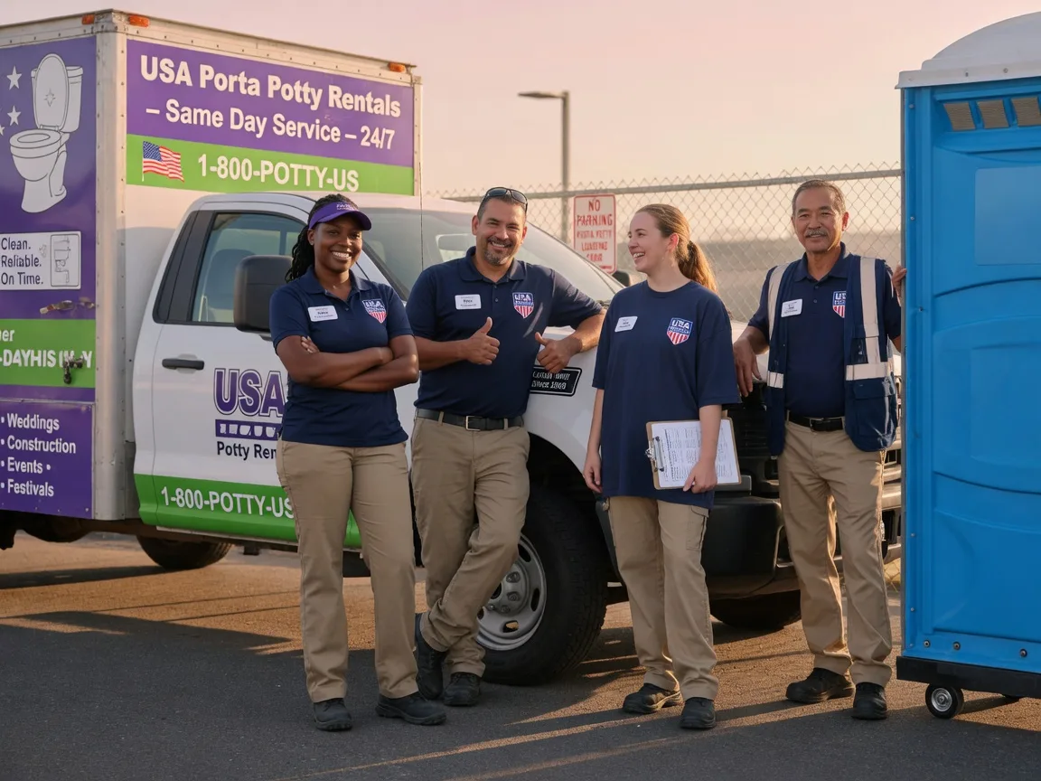 Porta Potty Rental company in Glennville, CA